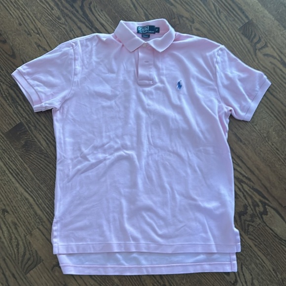 🌿Polo by Ralph Lauren Men’s pink two button shirt, size Small🌿 - Picture 4 of 5
